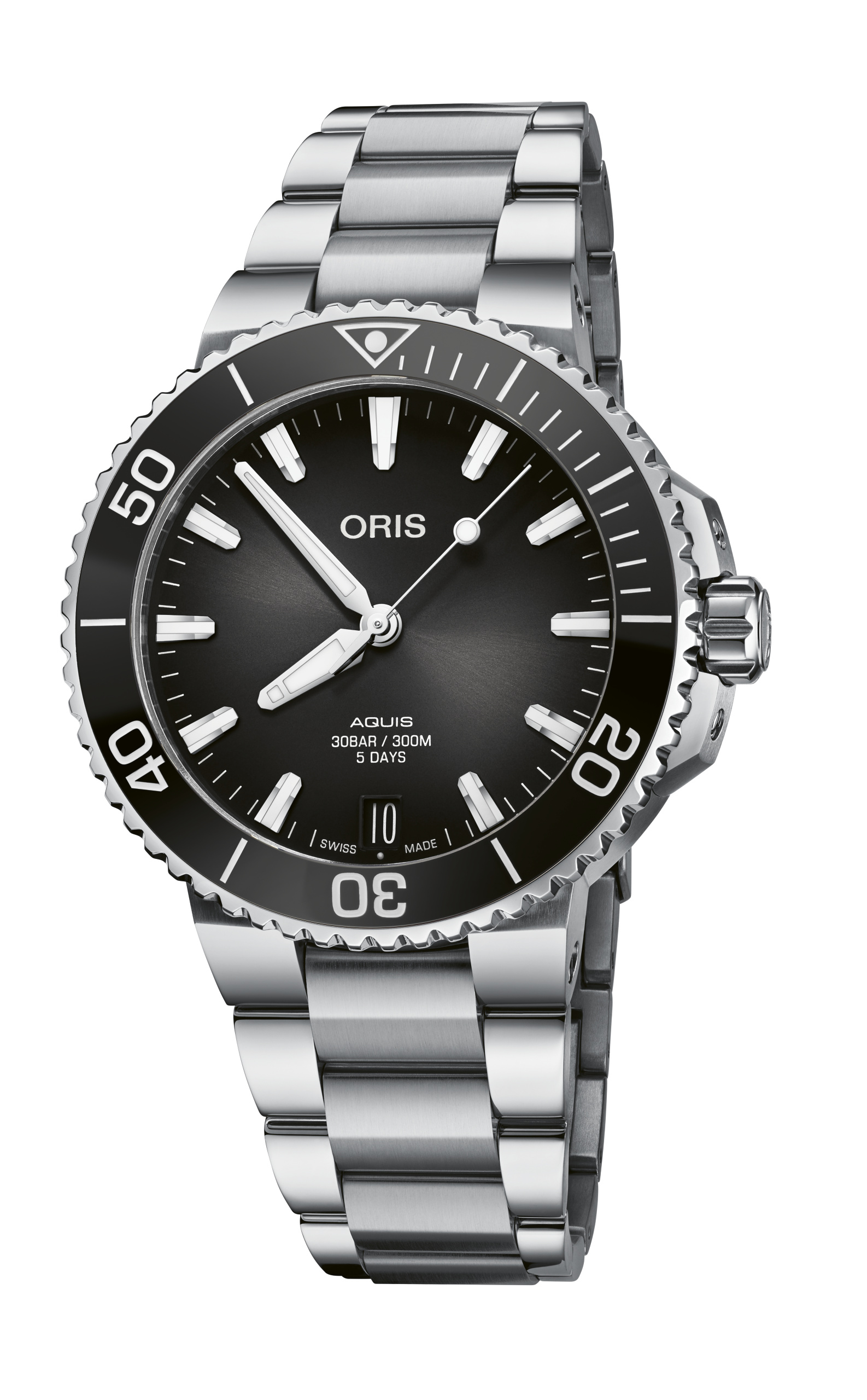 Oris Aquis Date Caliber 400 Stainless Steel Watch Image